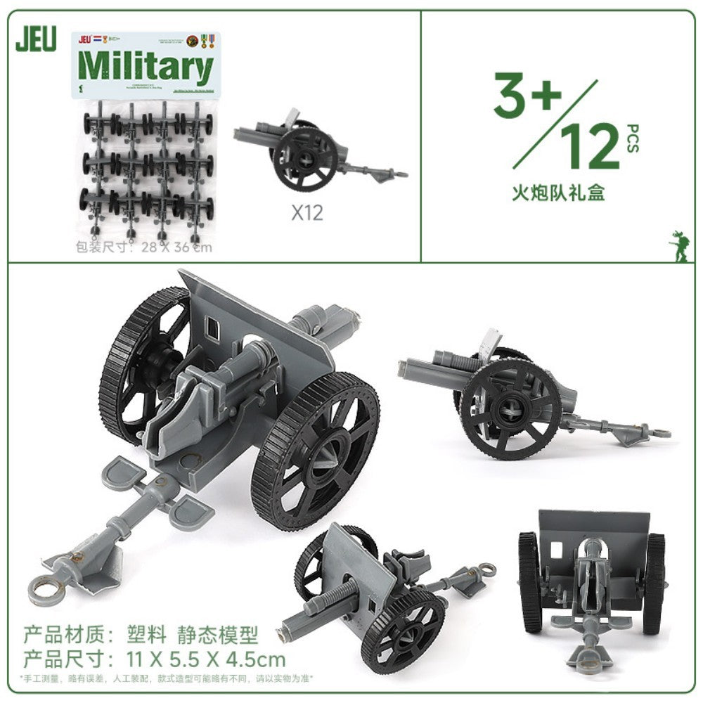 ViiKONDO Army Men Toy Military Vehicle Model Wargame Accessories Tank Radar Missile Launcher Artillery Fighter Barrack Bridge