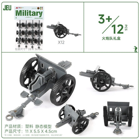 ViiKONDO Army Men Toy Military Vehicle Model Wargame Accessories Tank Radar Missile Launcher Artillery Fighter Barrack Bridge