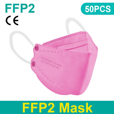 fpp2 CE Protective maske anti dust mask mouth mascarillas 4 Layers maskffp2 face mask KN95 facial masks  filter mask respirator