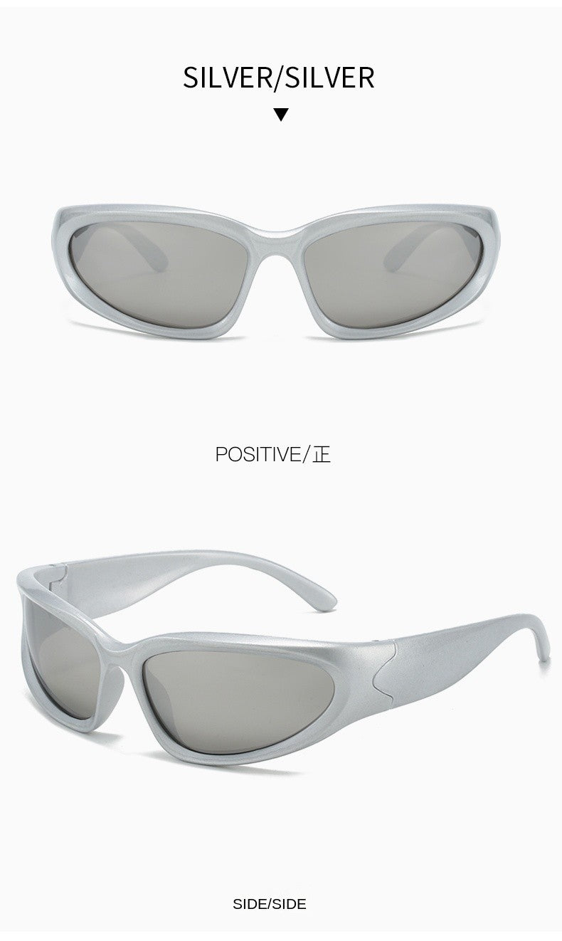 1/2/3pcs Fashionable Men and Women Sunglasses High-end Y2K Square Bicycle Glasses Resistant Sunglasses Outdoor Hiking Glas UV400