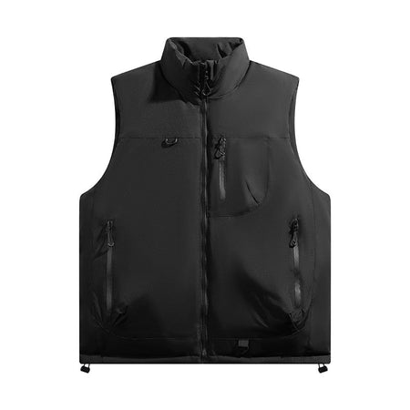 Couple Outdoor Fishing Casual Windproof Breathable Warm Vest Soft and Comfortable Winter Cold Proof Breathable Cotton Clothing