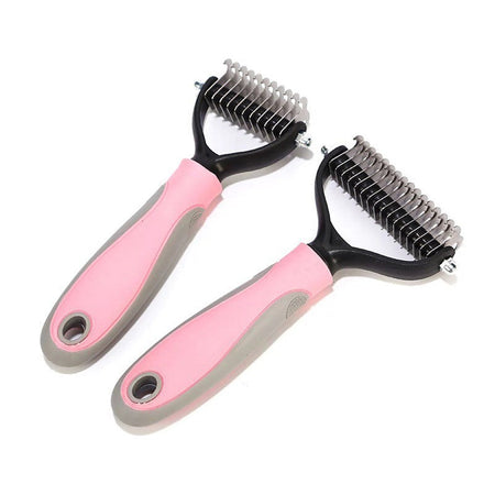 Dog Brush Pet Hair Remover Professional Pet Shedding Brush for Dogs Cats Pet Fur Knot Cutter Cat Comb Brushes Dog Accessories