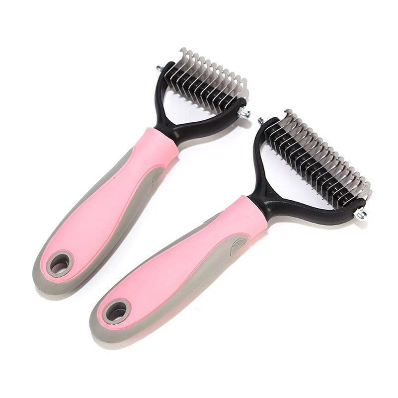 Dog Brush Pet Hair Remover Professional Pet Shedding Brush for Dogs Cats Pet Fur Knot Cutter Cat Comb Brushes Dog Accessories
