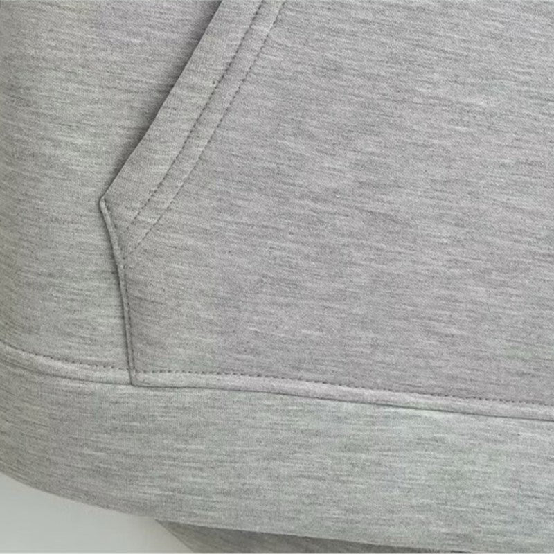 Women's Jackets With Hood Big Pocket Zipper Women Top Long Sleeve Women's Coat Loose Outerwear Winter Coats Black Jacket