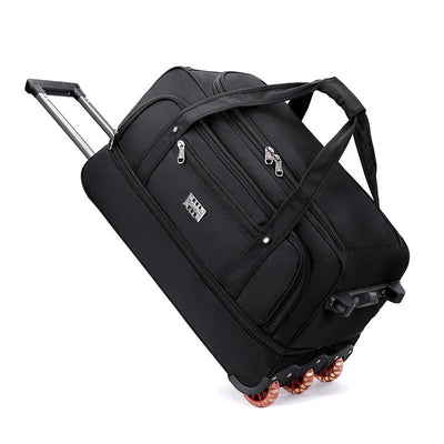 Multifunctional Trolley Travel Bag, Large-Capacity Men's and Women's Business Boarding Bag, Short-Distance Luggage Bag, Portable