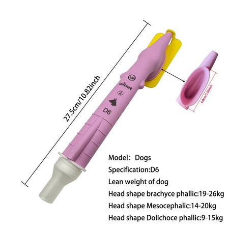 Canine Tracheal Intubation Blind Insertion of Anesthesia Gas Or Oxygen For Dogs Non-invasive Specialized Dogs Pet Medical Room
