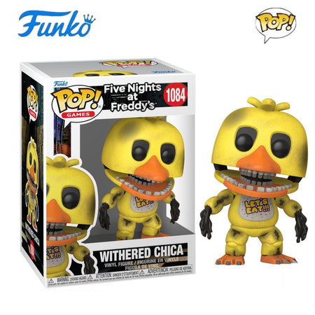 Withered Golden Freddy 1033 Figures FUNKO POP Five Nights at Freddy's 3.9inch Vinyl Figure Collectible Limited Edition Toy Gift