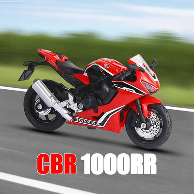 1:18 GSX1000 CBR 1000RR R1 Hayabusa Alloy Motorcycle Model Collection Genuine Authorization Motorbike Toy Miniature