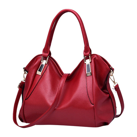 Women'S Fashion Soft Leather Handbag Large Capacity Women'S Bag One Shoulder Crossbody Bag Bags For Women ????? ??????? Bolso