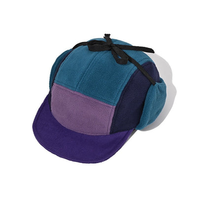 Windproof Thermal Fleece Winter Hat Five Panel Fisherman Style Cycling Outdoor Cold Weather Ear Protection for Winter Sports?