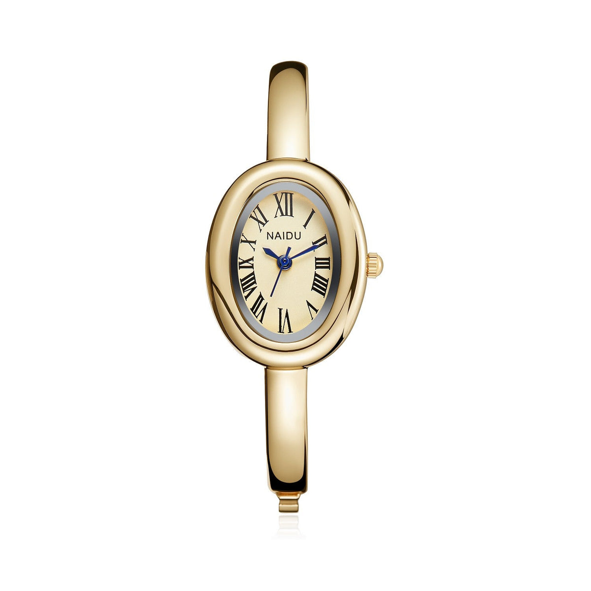 Fashionable Luxury Elegant ladies' Bracelet Watch Roman Numeral Oval Waterproof Women's Quartz Watch reloj ???? ??????? ????????