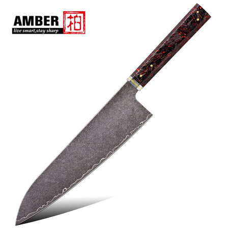 Kitchen Knife Set 1-6PC Damascus 3-layer cladding Steel knives Kitchen Accessories Professional Chef knives Cooking Tools