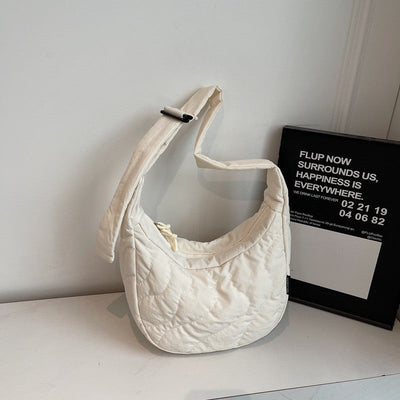 New Commuting Crossbody Bags for Women Fashion Texture and Simple Hobo Shoulder Bag Large Capacity Versatile Bags for Travel