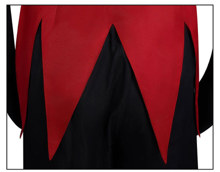 Game The Freak Circus Cosplay Costume Pierrot Jester Harlequin Cosplay Adult Clown Joker Mask Uniform Halloween Carnival Outfits