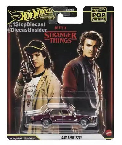 Original Hot Wheels HXD63 Pop Culture Collection Series Stranger Things Godzilla Batman Jaws Matrix Collection Cars Model Gifts