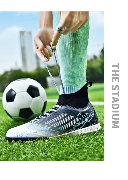 Professional Men Soccer Boots Outdoor Lawn Training Sneakers Cleats Men's Soccer Boots TF/FG Youth Soccer Field Futsal Sneakers