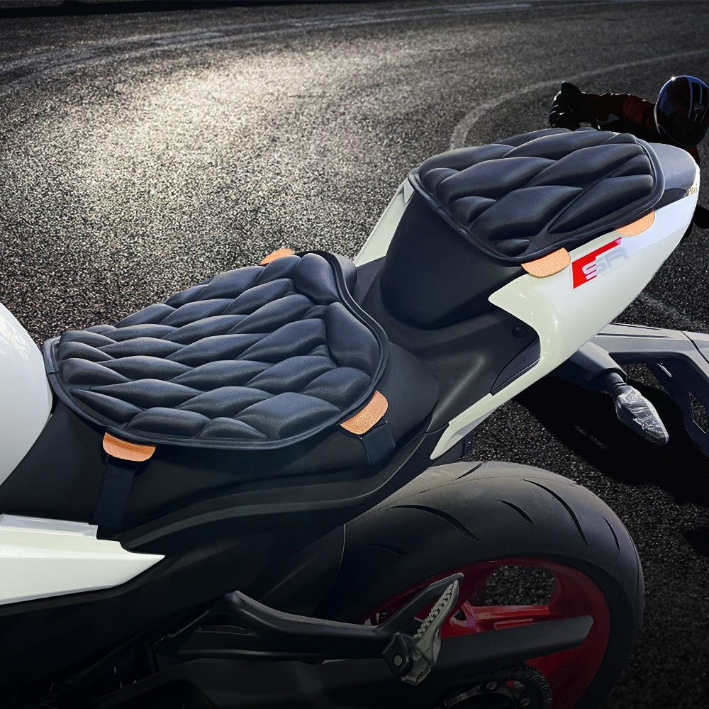 Motorcycle Seat Cover 3D Comfort Air Seat EVA Cushion Cover Waterproof  UV Heat Resistant Universal e-bike scooter motorcycle