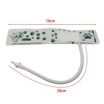 Pet & Animal Blood Pressure Monitoring Cuff, PVC Hose, Blood Pressure Measurement Cuff for Mice/Rabbits/Cats/Dogs/Cattle