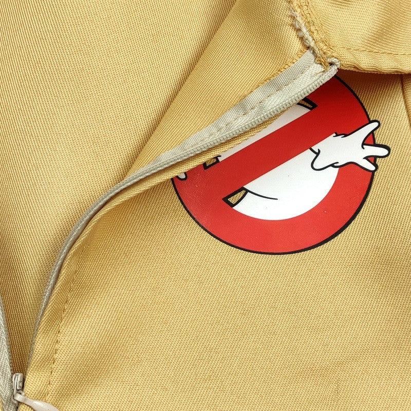 Kids Adult Ghostbusters Costume Cosplay with Proton Pack Men Boys Girls Ghostbusters Jumpsuit Ghost Hunter for Halloween Outfits