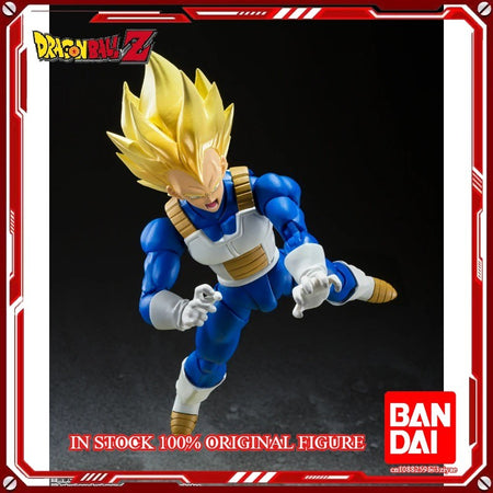In Stock 100% Original BANDAI SPIRITS S.H.Figuarts Vegeta AWAKENED SUPER SAIYAN BLOOD  Anime Figure Model Action Toys Gifts