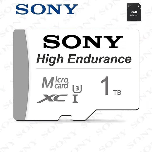 SONY High Endurance Micro TF/SD Card 512GB 64GB 128GB 256GB Memory Card Up to 100MB/s Flash Card TF Card for Monitoring Dashcam