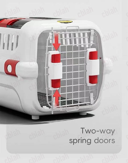 2025 New Cat Carrier Airline Approved,Portable Pet Carrier TSA Approved for Travel,Anti-Anxiety Outdoor Cat Bag for Car,Home Use