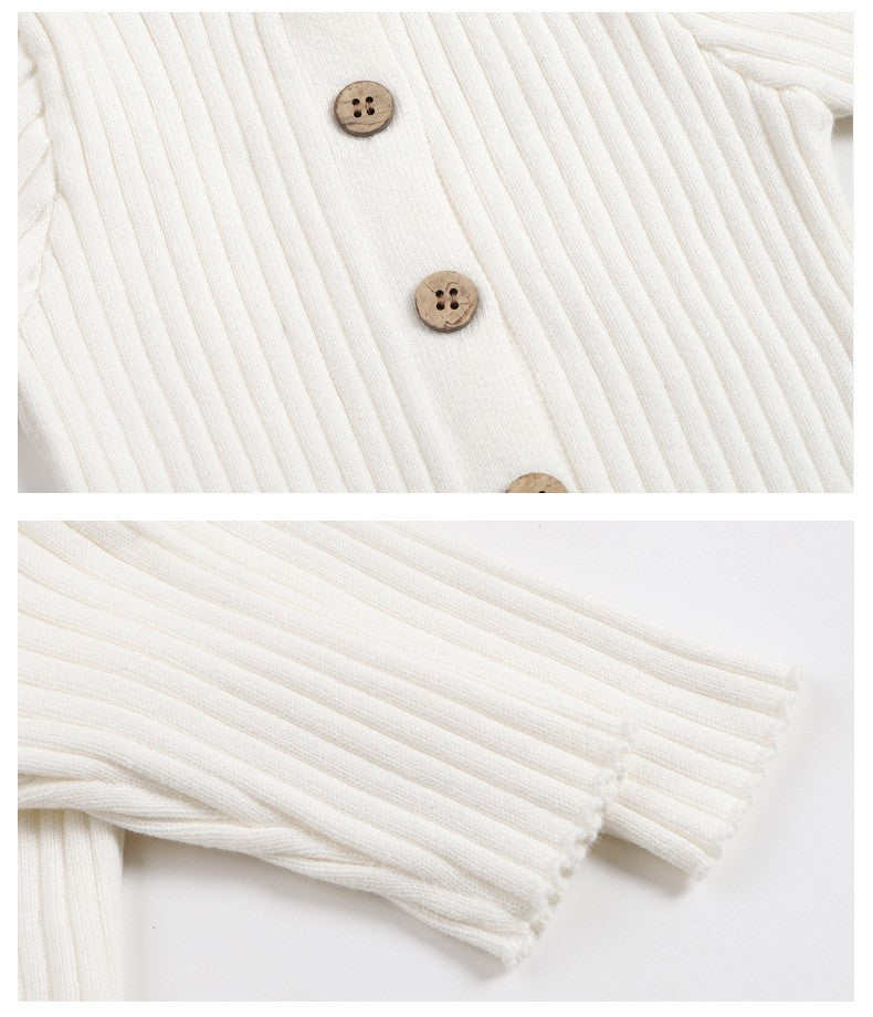2025 New Infant Baby Girls Boys Knitted Jumpsuit Toddler Baby Girl Boys Long Sleeved Knitting Romper Children Clothes