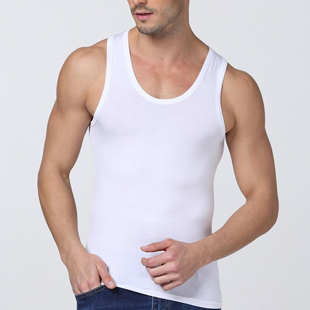 100% Cotton Men's Tank Tops Gym Stringer Man Braces T-shirt Bodybuilding Sleeveless Shirt Fitness Vest Male Muscle Singlets Hot