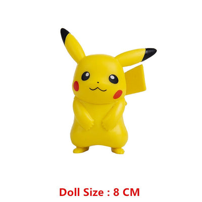Pokemon Anime Figure Pikachu Charizard Mewtwo Flying Dragon Pocket Monster Collection Figure Action Toys Model Kids Birthday Gif