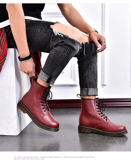 Sneakers Winter Warmed Boots Men Ankle Outdoor Boots New High Top Sneskers Men Chelsea Boots Men Good Quality Casual Shoes