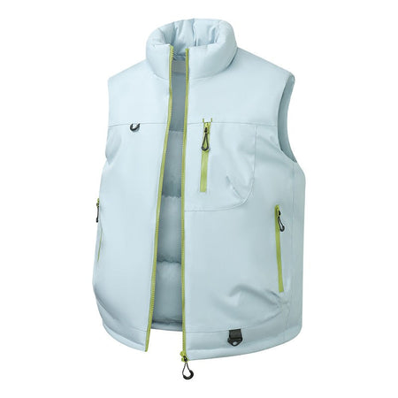 Couple Outdoor Fishing Casual Windproof Breathable Warm Vest Soft and Comfortable Winter Cold Proof Breathable Cotton Clothing