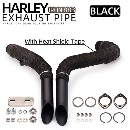 Motorcycle Exhaust Escape Sportster Motorcycle Exhaust XL883 Elbow Bike For Softail Sportster 883 1200