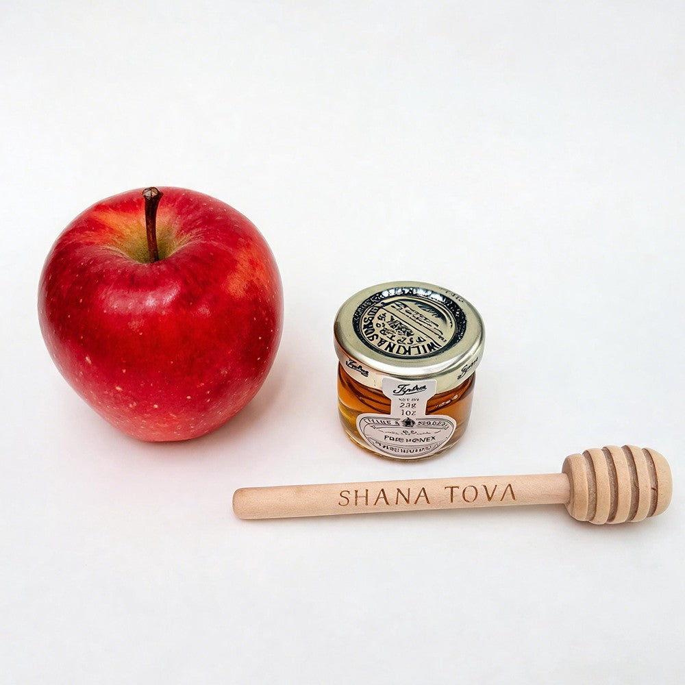 10PCS Shana Tova Dipper Apple Honey Traditional Jewish New Year Table Decoration Holiday Present Supplies Rosh Hashanah gift