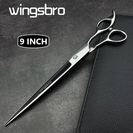 wingsbro 9 inch Professional Pet Dog Grooming  Shear Pet Shop Scissors for Dog Hair Groomer Dog Stylist