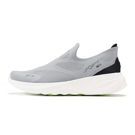 Li-Ning Men SOFT GO 2 KNIT Slip-on Casual Walking Shoes Cushion Comfy Stable LiNing Mesh Jogging Daily Sports Sneakers AGLV017