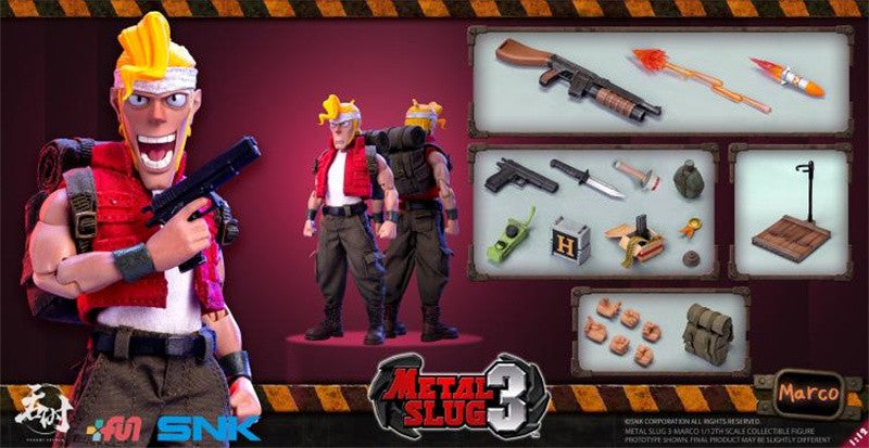 ?IN STOCK?TUNSHI Studio Original SNK Model Official Metal Slug 3 Marco Tarma Clark Still RALF JONES Rebel Soldier 1/12 Mecha Toy