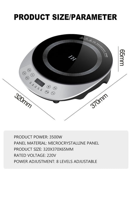 Household 3500W Induction Cooker Cooking Hob fogao cooktop Multifunctional Hot Pot Energy-saving Induction Electric Cook