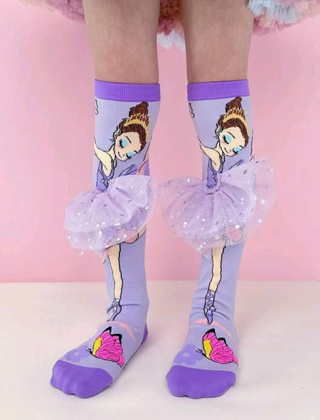 Christmas Gift Disney Cute Girl Mid Tube Three-Dimensional Fashion Handmade Ears Handmade Socks Mickey Minnie Cosplay Accessory