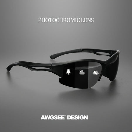 1PCS/3PCS polarized sports sunglasses half-frame men's and women's outdoor sturdy frame, suitable for running, fishing