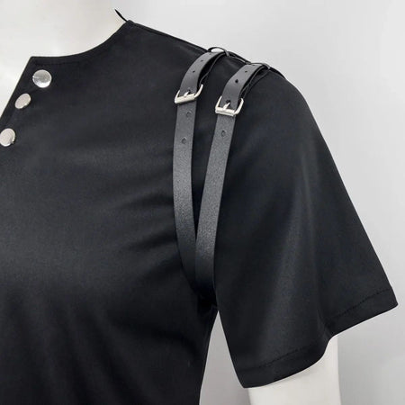 Michael Jackson cosplay Costume BAD Punk Jacket Black Slim BAD Jacket Costume T-shirt Belt Clothing Adore Stars Impersonator