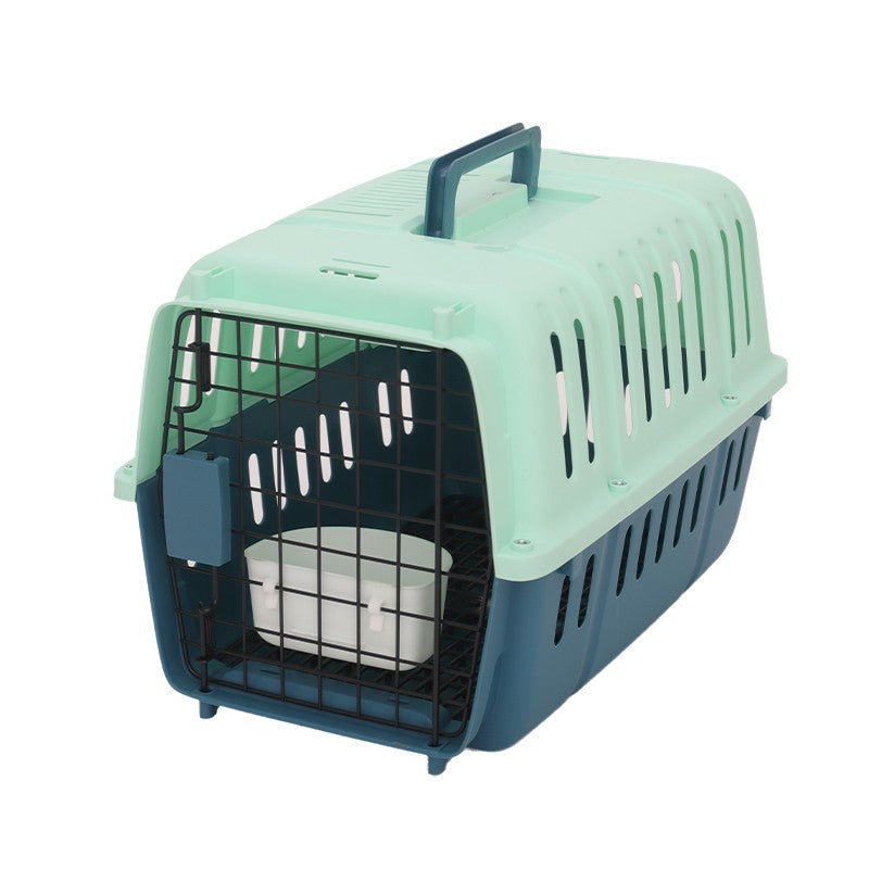 HOOPRT Pet United Airlines Air Box Can Be Shipped Box Cat Out Portable Car Dog Crate Small Dog Air Transportation Cat Cage