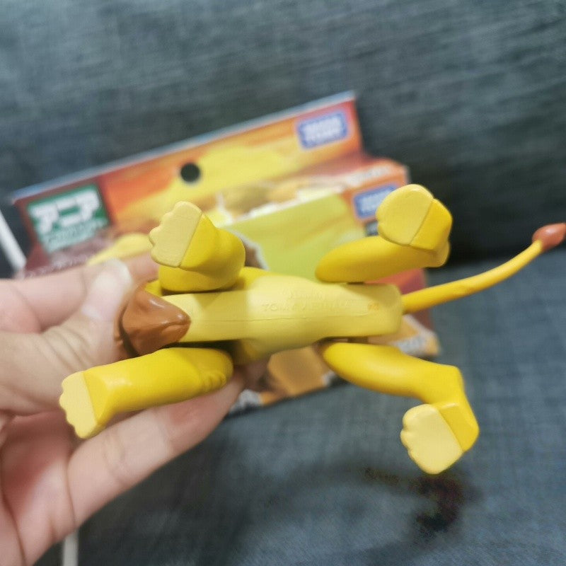 Hot The Lion King Toys Action Figure Toy Simba Mufasa Scar Animal Model Simulation Joint Movement For Children Birthday Gift