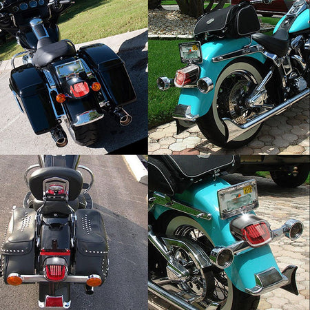For Harley Davidson Motorcycle LED Rear Brake Tail Light Turn Signal For Harley Sportster Dyna Softail Touring Road Glide Fatboy