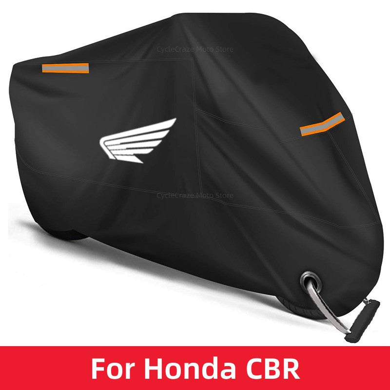 Motorcycle Cover Waterproof Outdoor Scooter UV Protector Dust Rain Cover For Honda CBR 125R 954 600 F4i 650F 650R 1100XX 1000F