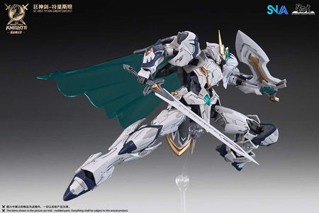 New SNAA Great Holy Sword Tristan Action Figure Knights Of The Round Table Series Exquisite Armor Details Collectible Model Toys