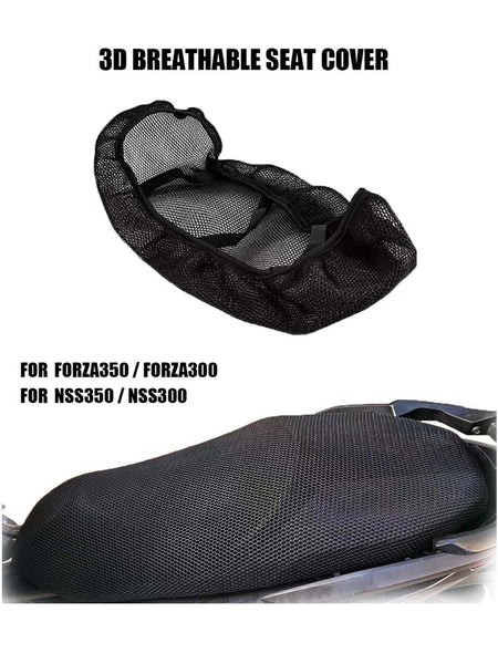 For Honda NSS350 Forza 350 NSS300 Protection Heat Insulation Nylon Fabric Saddle Seat Net Forza350 Anti-Slip Cushion Seat Cover
