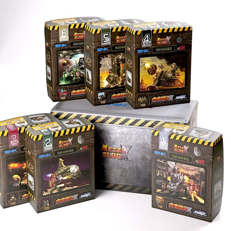 Era Models Metal Slug X Series - Mini Scale Military Set Tank, Aircraft, Truck & Pow Figures Collection Model Toy Gifts