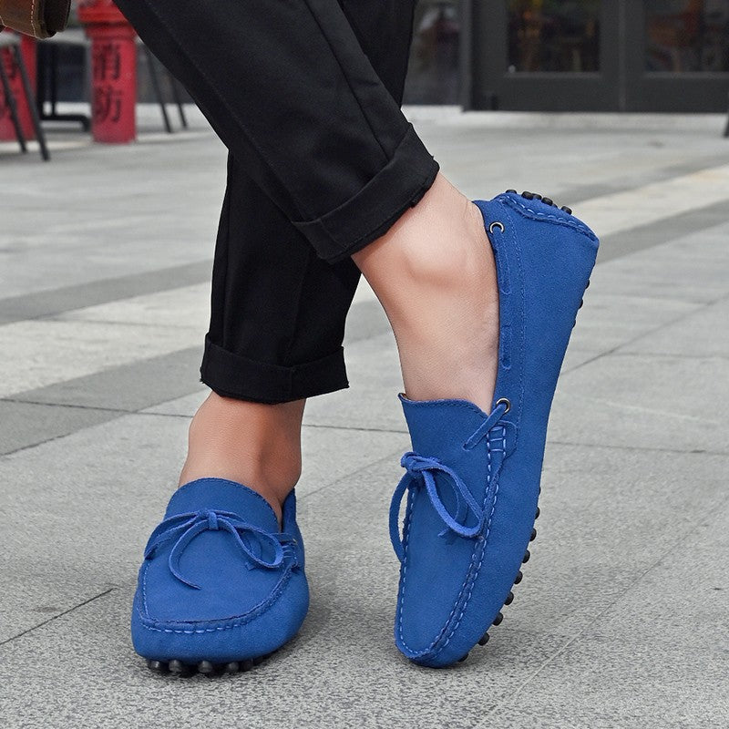 Fashion Men Shoes Genuine Leather Casual Summer Shoes Classic Mens Loafers Elegantes Slip On Flats Plus Size 49 Male Driving