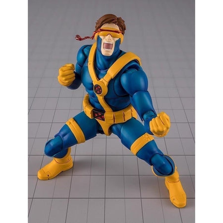 Genuine BANDAI S.H.Figuarts X-Men Scott Summers Cyclops GAMERVERSE Anime Action Figure Model Boy Collectible Toys Kids Gift