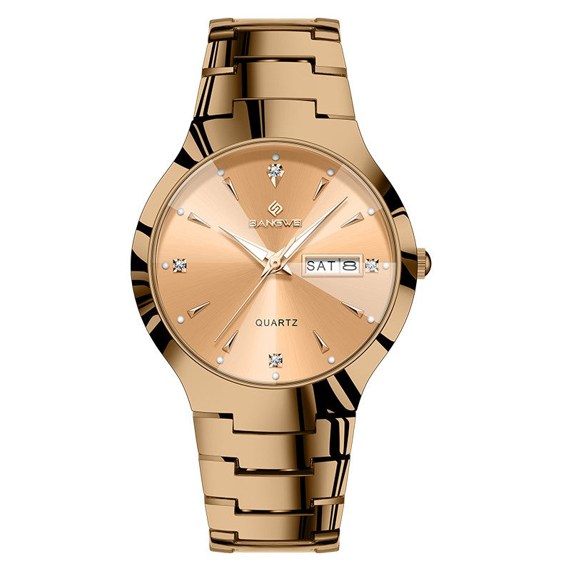 BANGWEI 2026 NEW Women's Watch Fashion Waterproof Luminous Elegant Weekly Calendar Exquisite women's quartz wrist watch reloj